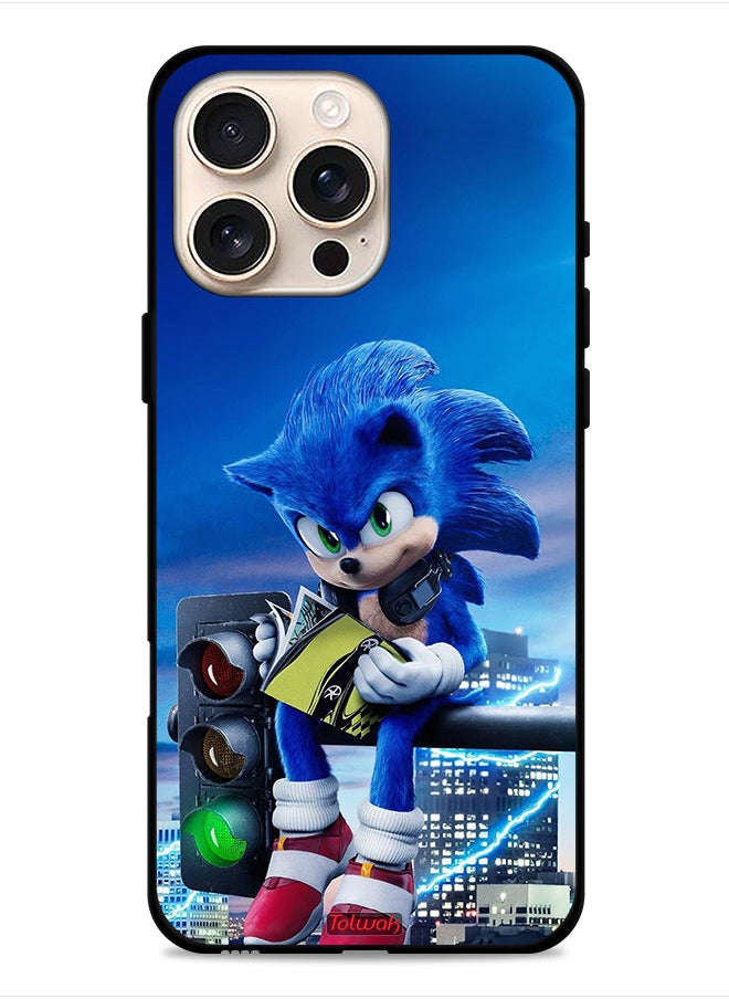 Tolwak - Apple iPhone 16 Pro Protective Case Cover Sonic Reading - Image 1