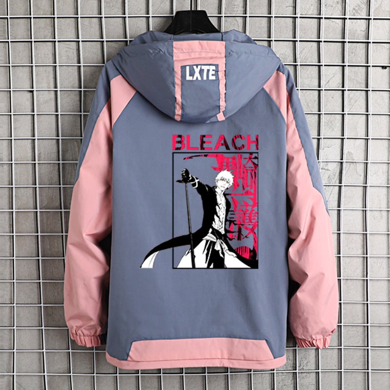Bleach Death Millennium Bloody War Animation Surrounding Clothes Kurosaki Yihu Rukia Joint Jacket Coat New - Image 1