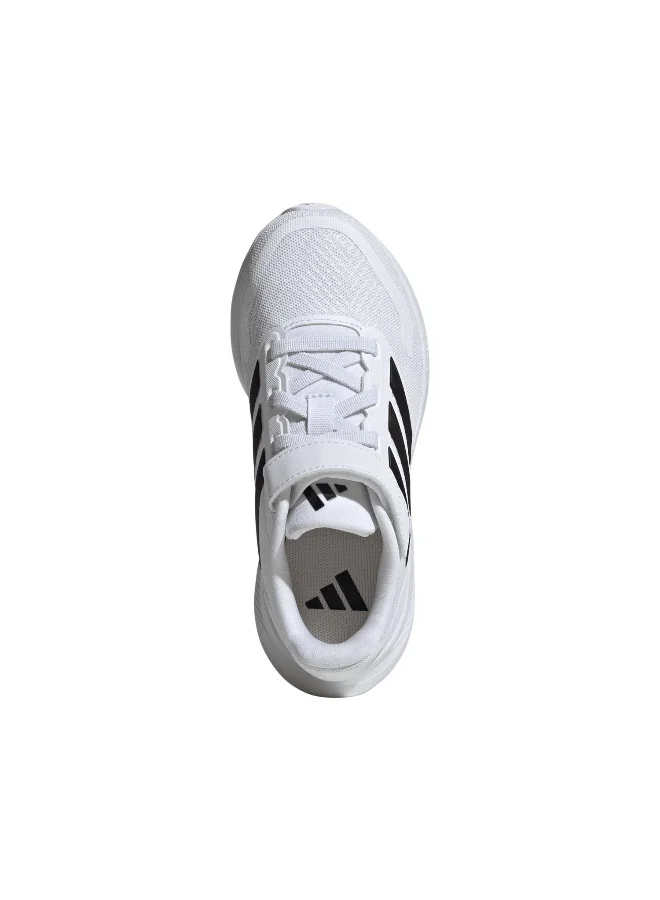 adidas أديداس ران فالكون 5 إل سي يو للأطفال - حذاء جري أبيض