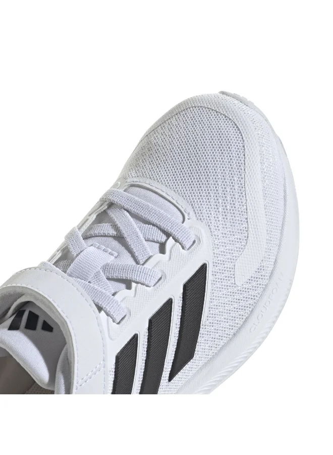 adidas أديداس ران فالكون 5 إل سي يو للأطفال - حذاء جري أبيض