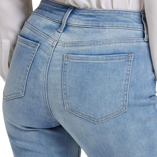 NYDJ جينز نسائي ماريلين بقدم مستقيم من NYDJ - بيسكاين، 10 - Image 3