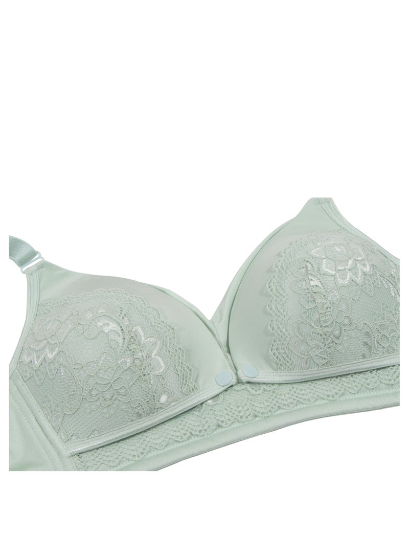 أوكوس حمالة صدر للحمل والرضاعة كاملة الكوب أخضر مقاس كبير جداً - Image 4