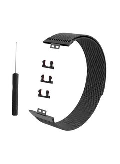 Replacement Strap For Huawei Watch Fit Milanese Watch Band Black