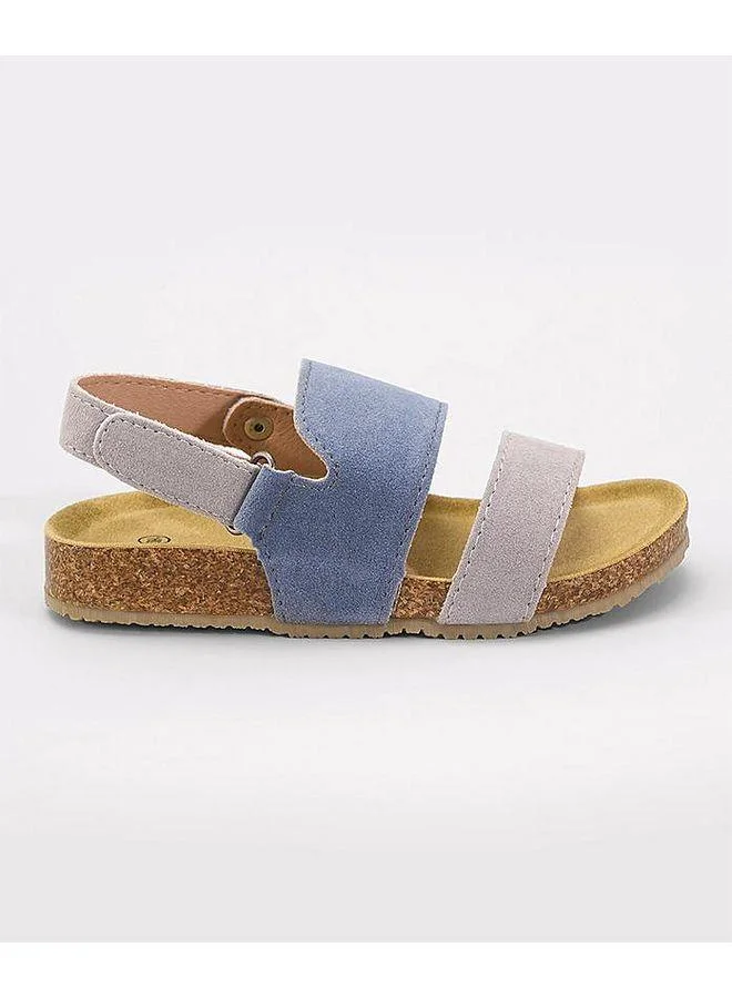 Mark & Mia Mark & Mia Hook & Loop Closure Sandals - Blue