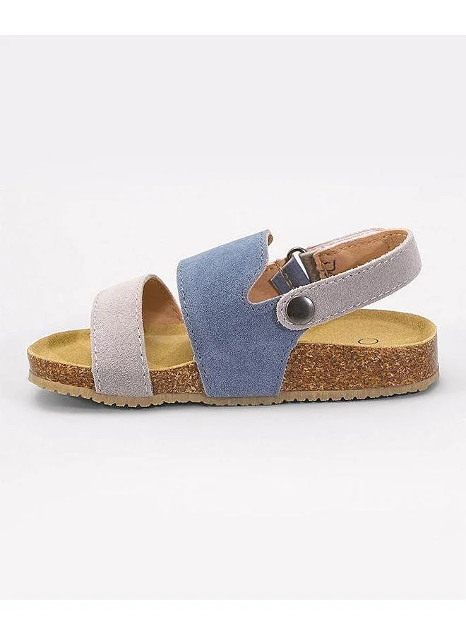 Mark & Mia Mark & Mia Hook & Loop Closure Sandals - Blue