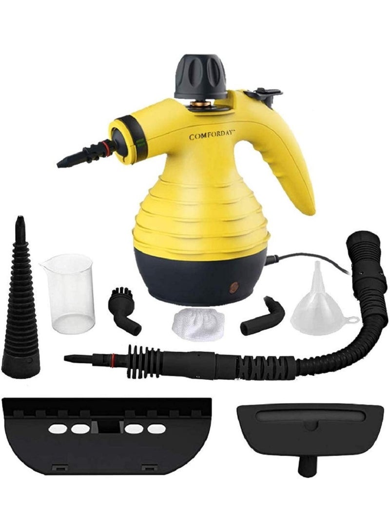 Raxoom Comforday Multi-Purpose Handheld Perfect for Stain Removal, Curtains, Car Seats, Floor, Window Cleaning (Yellow) - Image 1