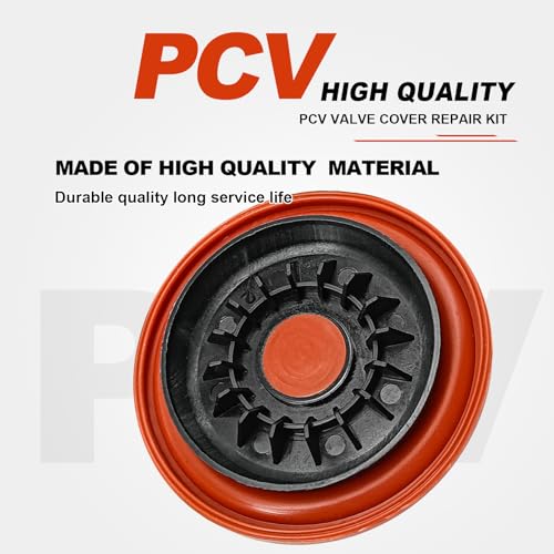 SYudwen PCV Valve Cover Repair Kit Valve Cap & Membrane, Compatible with BMVV F31 F34 G30 X3 F32 F20 F21 F22 F23 F30 F33 F36, Replace OE #11127645173 - Image 3