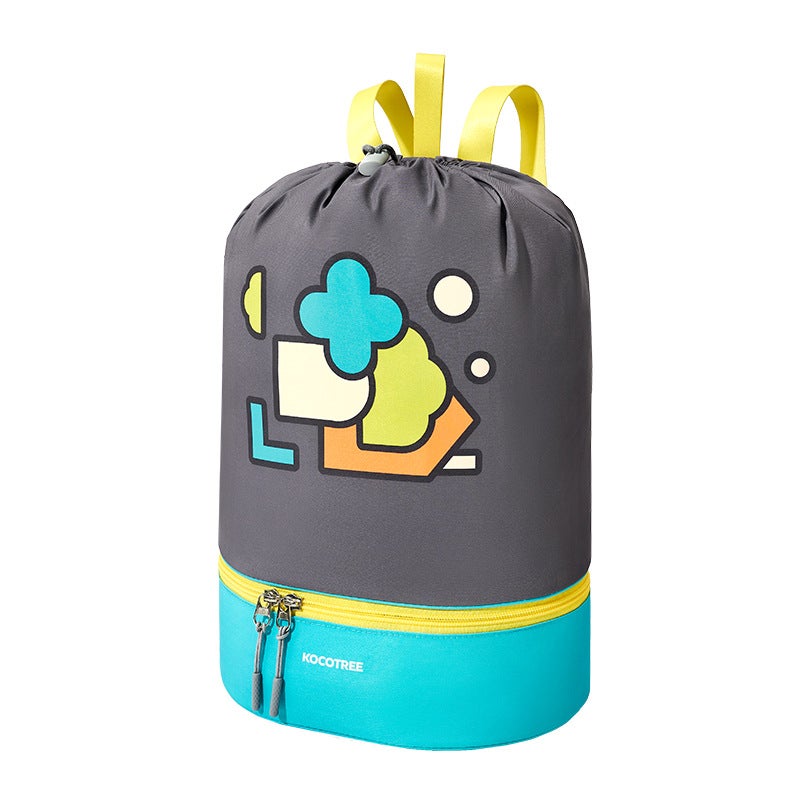 Sports Duffel Bag with Grey, Easy Store and Carry Design - Image 5