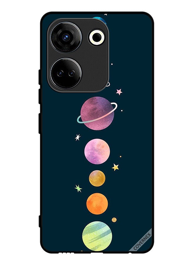 Covernex Protective Case Cover For Tecno Camon 20 Planets In Row - Image 1