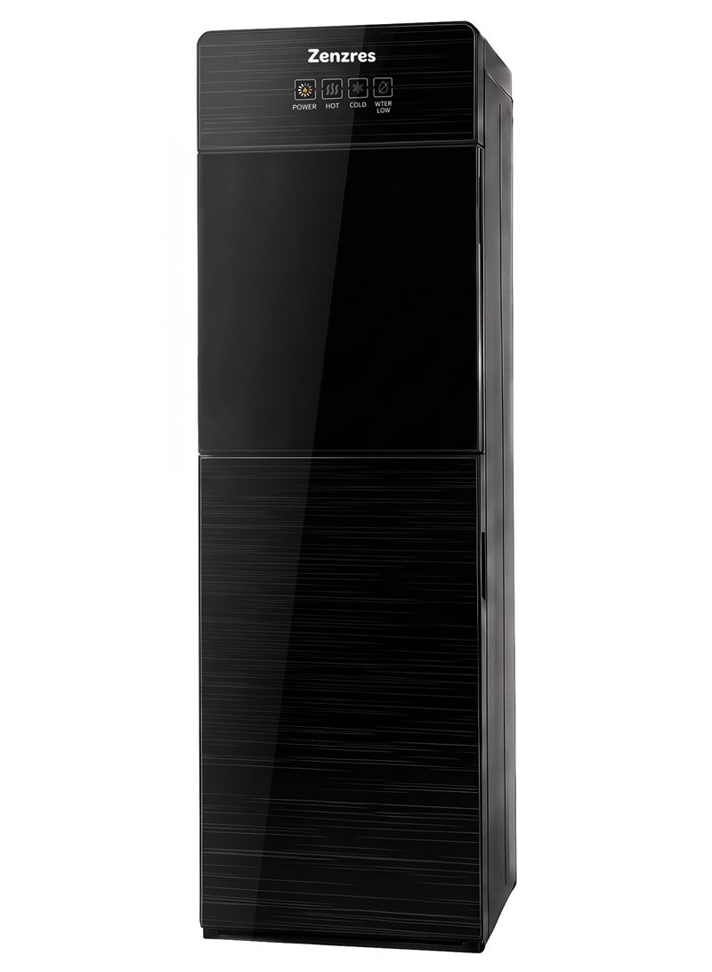 Zenzres Water Dispenser, Hot & Cold Water Dispenser with 3 Taps, High-Efficiency Compressor Cooling, Bottom Loading Water Dispenser with Child Safety Lock, Automatic Water Filling for Home, Apartment Office - Image 1