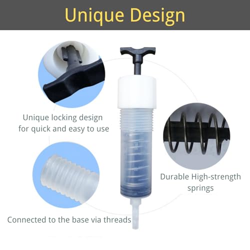 HXOGYUB Concrete Foundation Crack Repair Kit, with Automatic Injector, High Performance, Filler for Wall Cracks, Stops Water Leaks & Radon Gas, Drill-Free, Quick-Setting Waterproof Sealing Solution - Image 2
