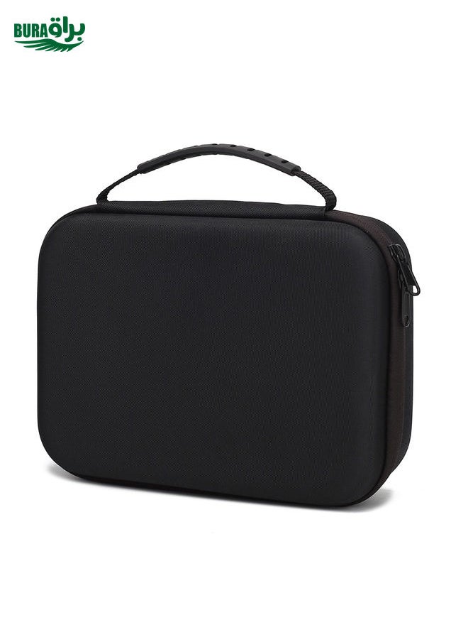 BURAQ Shockproof Portable Safety Protective Box Storage Bag for DJI Osmo Mobile 4(Black)  - Image 1
