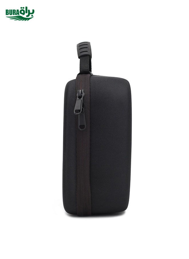 BURAQ Shockproof Portable Safety Protective Box Storage Bag for DJI Osmo Mobile 4(Black)  - Image 3