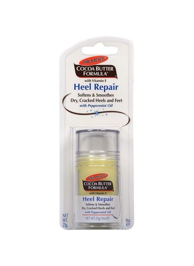 PALMER'S Cocoa Butter Formula Heel Repair Foot Balm Stick For Cracked Heels & Feet Nomess Stick Applicator 0.9 Ounce  - Image 1