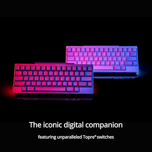 HHKB - لوحة مفاتيح هاكينغ السعيدة المحترفة الهجينة (لاسلكية، بلوتوث، سلكية، USB، ماك، ويندوز، رمادي، فارغ) مع ضمان استبدال متقدم لمدة 2 سنة - Image 2