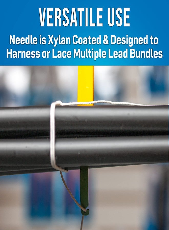 جونارد تولز إبرة ربط كابلات معزولة بزيلان، طراز JIC-3209 من جونارد تولز، بمقبض أصفر، بطول 5 1/2 بوصة - Image 4