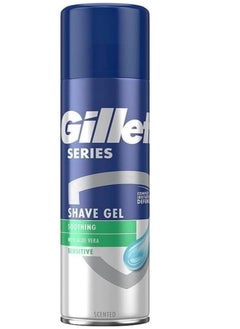 Gillette Gillette Series Shaving Gel with Aloe Sensitive Skin 200ml  - Image 2