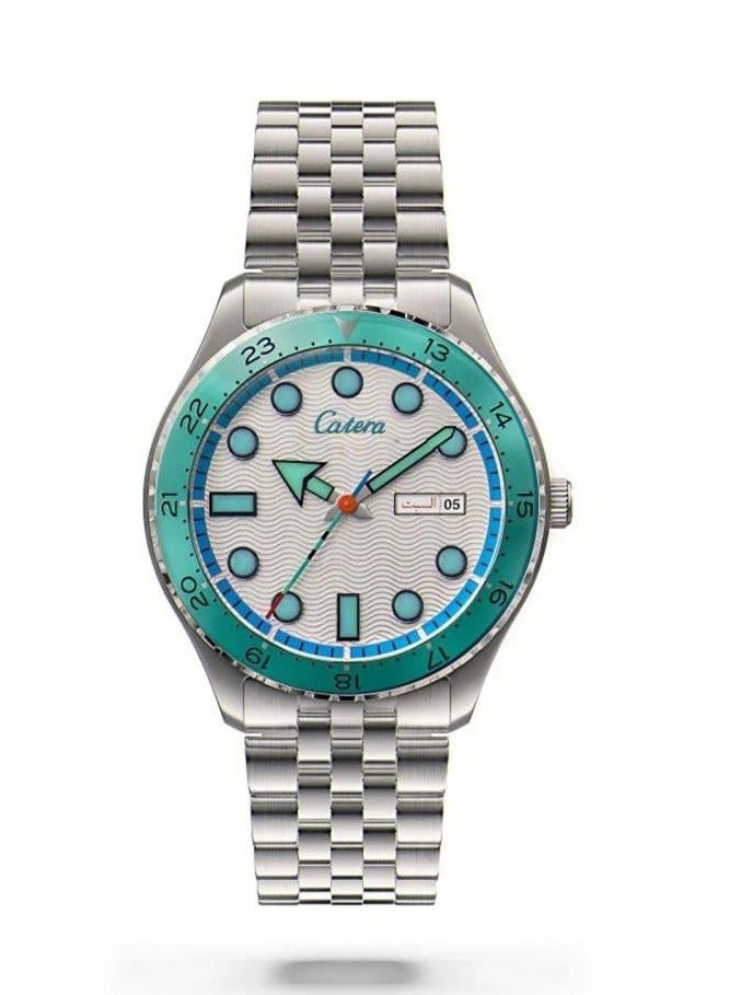 كاتيرا ساعة يد رجالية ضد الماء حديثة وعصرية و بجودة عالية من كاتيرا مستوحاة من ساعات عساف الشهيرة