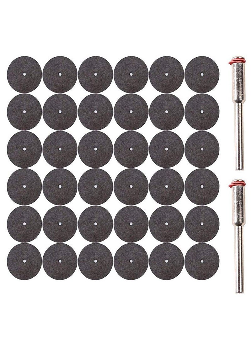 DIY Crafts DIY Crafts CTDIYHI42854 Resin Cutting Disc Kit for Rotary Hobby Tool Bit Accessories Plus 2 Pcs Mandrel 10203040506070100 Mutil  - Image 1