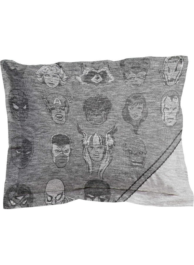 Jay Franco Jay Franco Marvel Comics 80th Anniversary Full/Queen Comforter & Sham Set - Super Soft Kids Reversible Bedding - Fade Resistant Microfiber - Image 5
