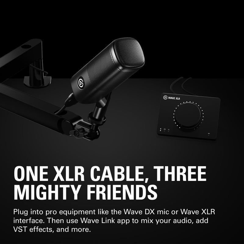 elgato كابل إلكاتوا XLR - كابل ميكروفون محمي للتسجيل في الاستوديو والإنتاج المباشر، دبابيس مطلية بالذهب، ذكر إلى أنثى، للميكروفون ومستويات الخط التناظرية المتوازنة، 10 قدم/3 متر - Image 4