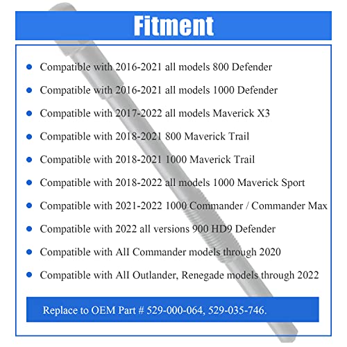PEATOVIE Primary Drive Clutch Puller Remove Tool Compatible for Can-Am, Defender, Commander, Maverick X3/Sport/Trail, Outlander, Renegade, Replaces OEM 529-000-064,529-035-746 - Image 3