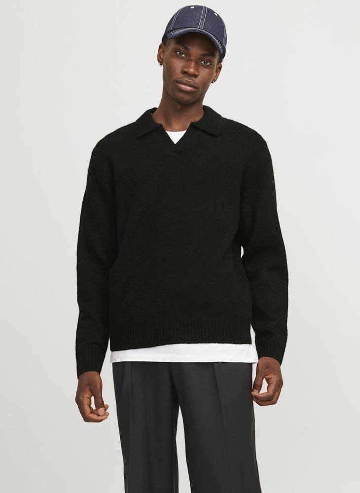 JACK & JONES Essential Polo Knitted Sweater  - Image 1