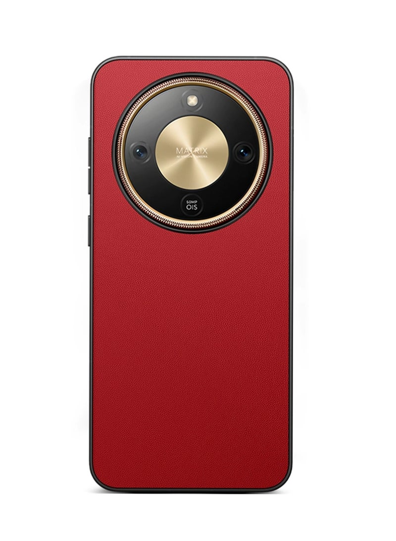 إكس ليفيل جراب Honor X9d، أحمر كلاسيكي، تصميم عملي فاخر، حماية فائقة ضد الخدش مقاوم للخدش والصدمات (أحمر) - Image 3