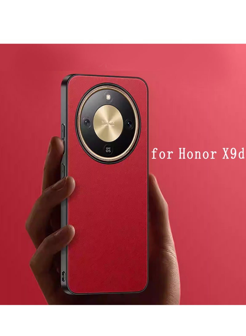 إكس ليفيل جراب Honor X9d، أحمر كلاسيكي، تصميم عملي فاخر، حماية فائقة ضد الخدش مقاوم للخدش والصدمات (أحمر) - Image 1