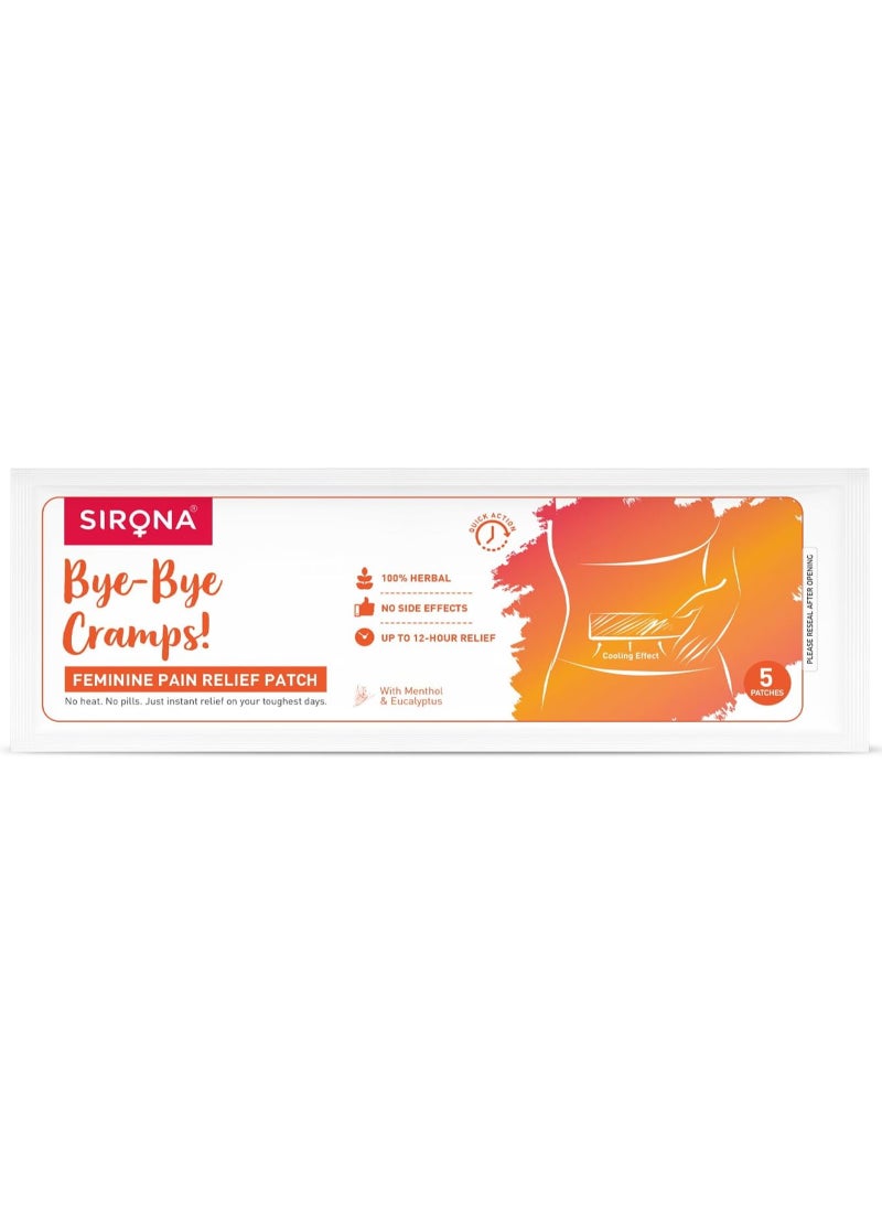 Sirona Feminine Pain Relief Patches - Image 1