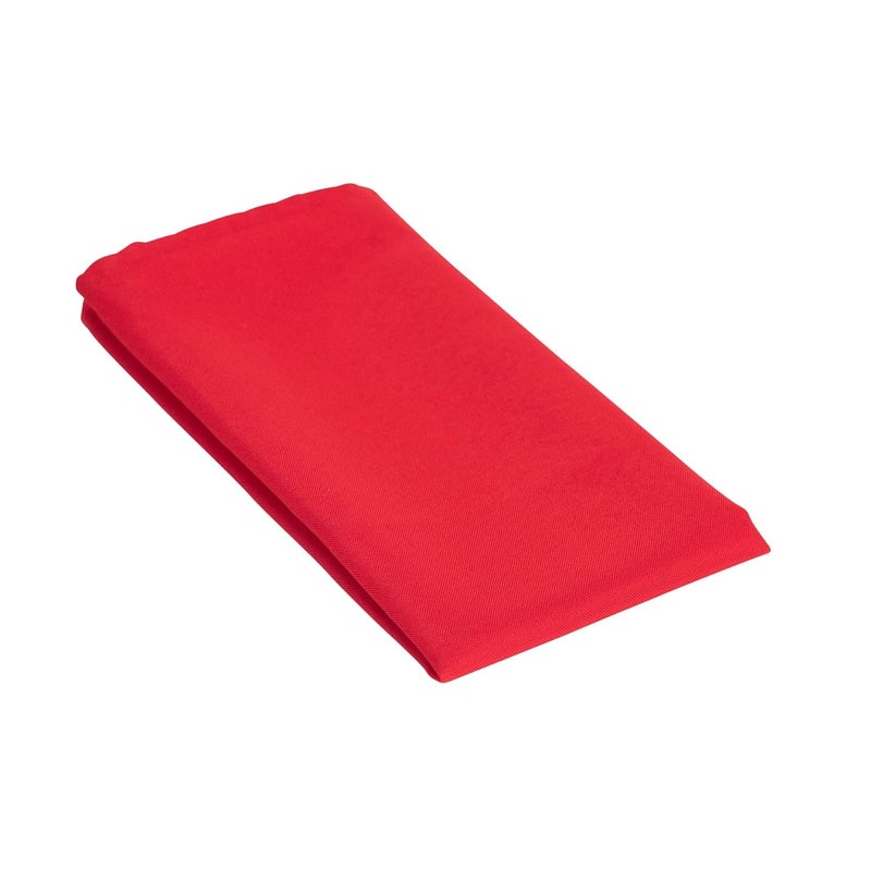 Switchon Solid Red Colour Table Napkins Set of 6 pcs 16x16 inch - Image 1