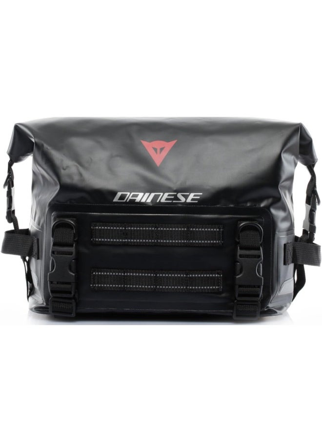 Dainese Explorer Wp Upbag 19L Waterproof Pvc Motorcycle Bag Unisex Black N Black 19L Motorcycle 