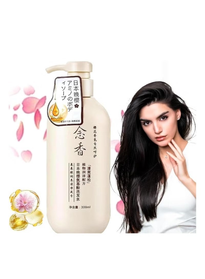 ماكس فيت شامبو ماكس فيت لمكافحة تساقط الشعر، ٣٠٠ مل | خلاصة زهر الكرز | مُكافح للقشرة، مُنظف لفروة الرأس، يُقوي الشعر ويُعزز نموه - Image 5