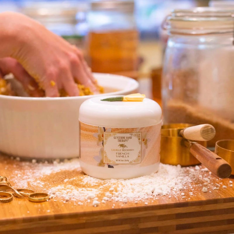 Camille Beckman Glycerine Hand Therapy Cream, French Vanilla, 8 Ounce - Image 4