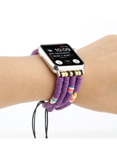 HuHa Ethnic Replacement Watchband for Apple Watch Series 1/2/3/4/5/6/7/SE 42/44/45mm  - Image 3
