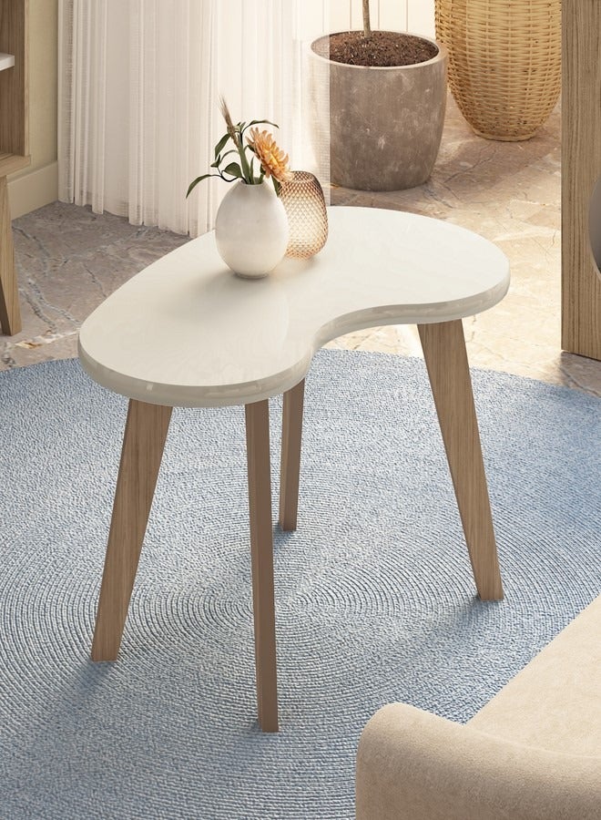 Pilati Center Coffee Table  Off White Color 91x44.5x55 cm  - Image 1