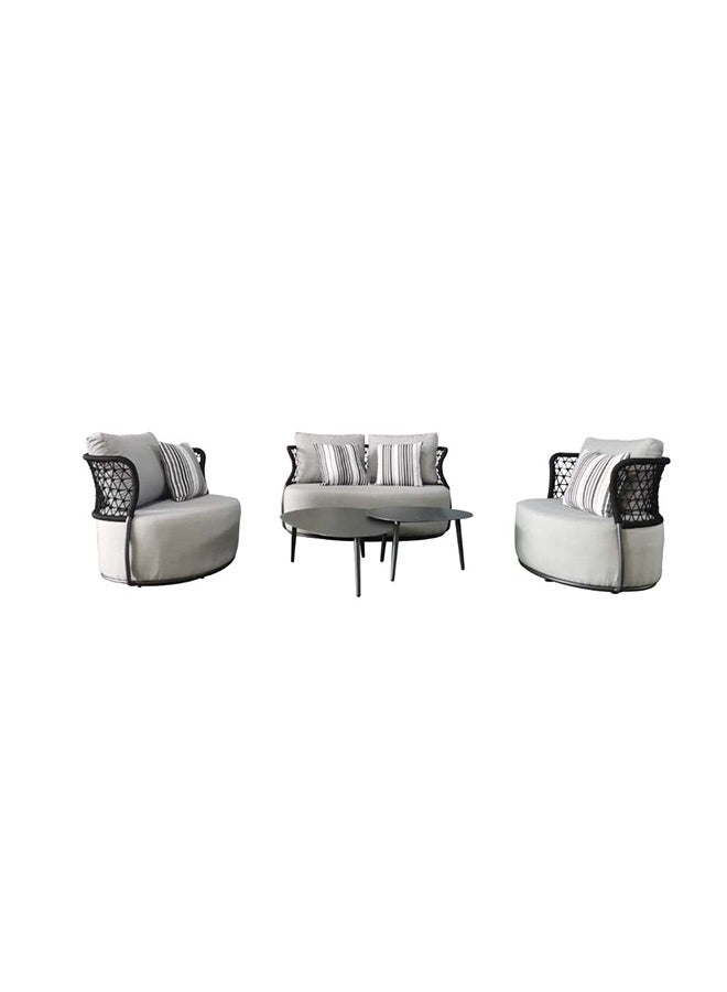 Suncoast Cobb Outdoor Sofa Set Black  - Image 1
