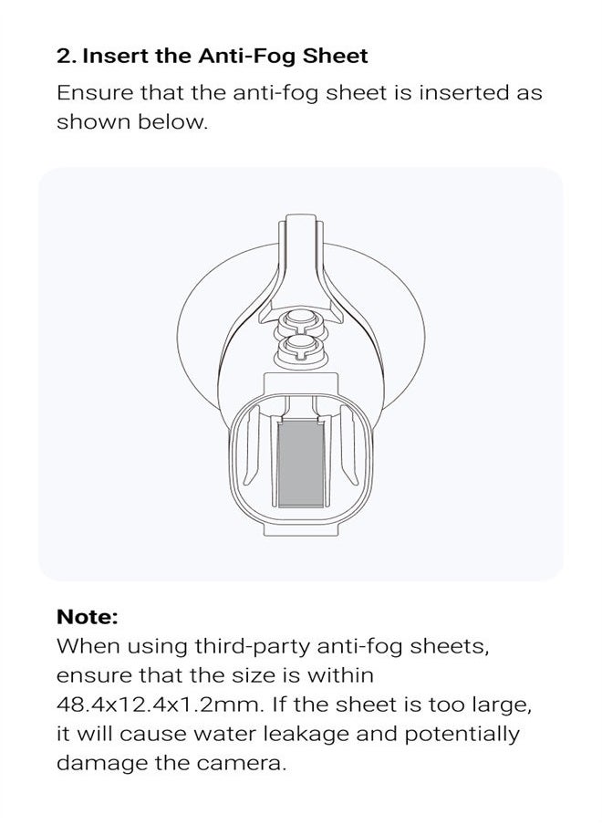 Insta360 X3 Invisible Dive Case