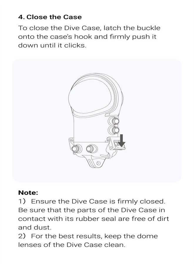 Insta360 X3 Invisible Dive Case