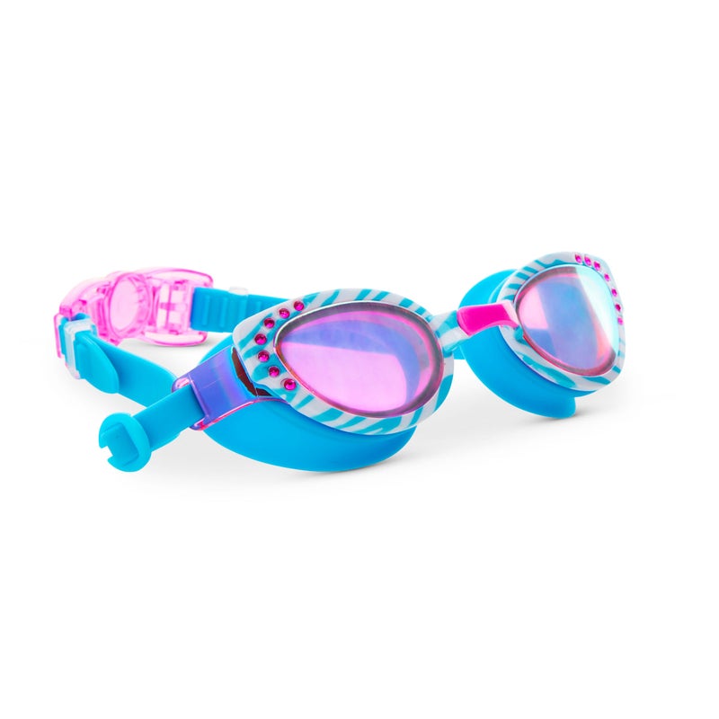 Bling2O Cleo In Bella Swim Goggles (Blue/Pink) - Image 2