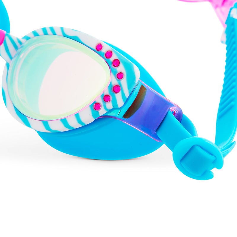 Bling2O Cleo In Bella Swim Goggles (Blue/Pink) - Image 3