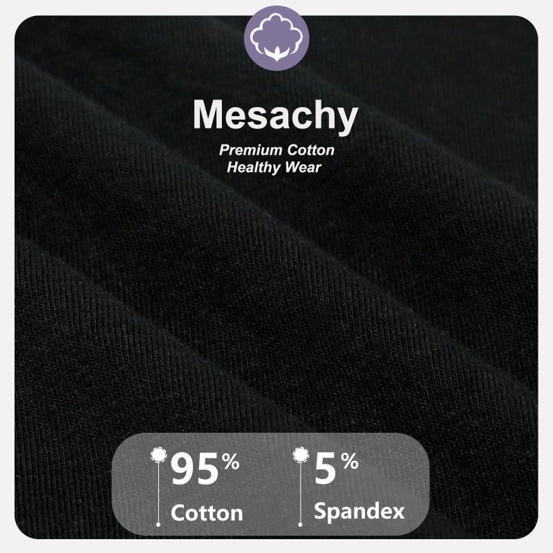Mesachy Girls Underwear Cotton Panties for Teens Girl Kids Briefs Pack of 8 - Image 3