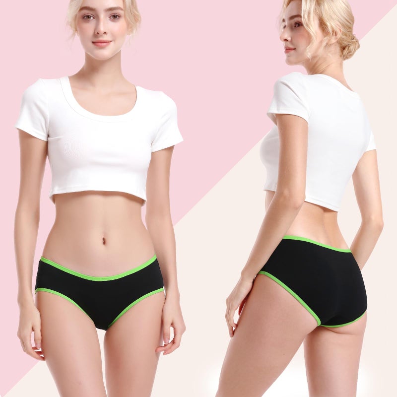 Mesachy Girls Underwear Cotton Panties for Teens Girl Kids Briefs Pack of 8 - Image 2