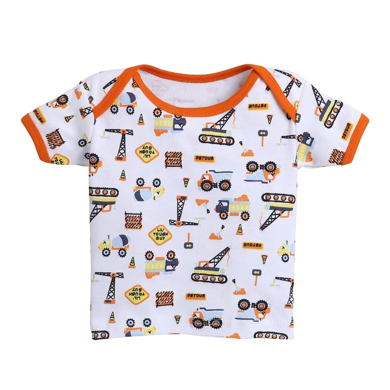 EIO طقم هدايا المواليد الجدد - 13 قطعة (برتقالي) - Image 4