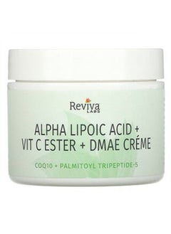 Reviva Labs Reviva Labs Alpha Lipoic Acid Vitamin C Ester & DMAE Cream 2 oz 55 g 