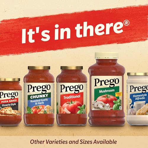 Prego Creamy Parmesan Pesto Pasta Sauce, 14.5 oz Jar - Image 5