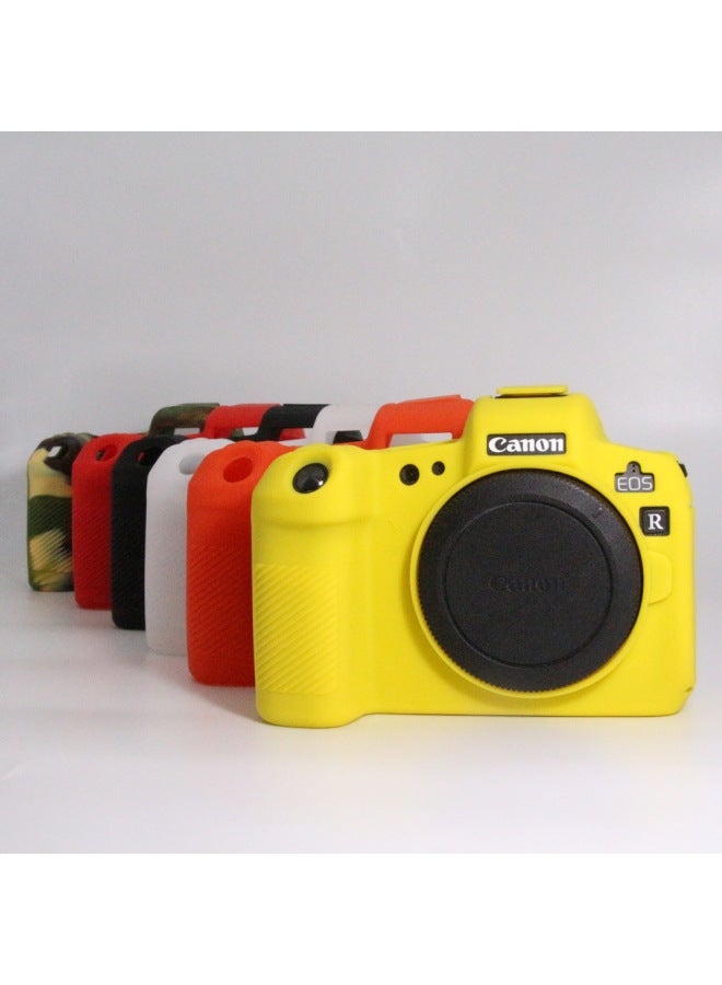 Camera Protective Cover Silicone Cover For Canon EOS-R Micro Single Digital Camera Special Silicone Cover-Color:Black  - Image 5