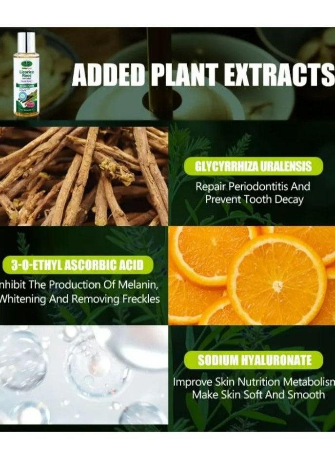 Aichun beauty Natural best licorice root extract skin care toner hydrating whitening moisturizing skin toner for face  - Image 5