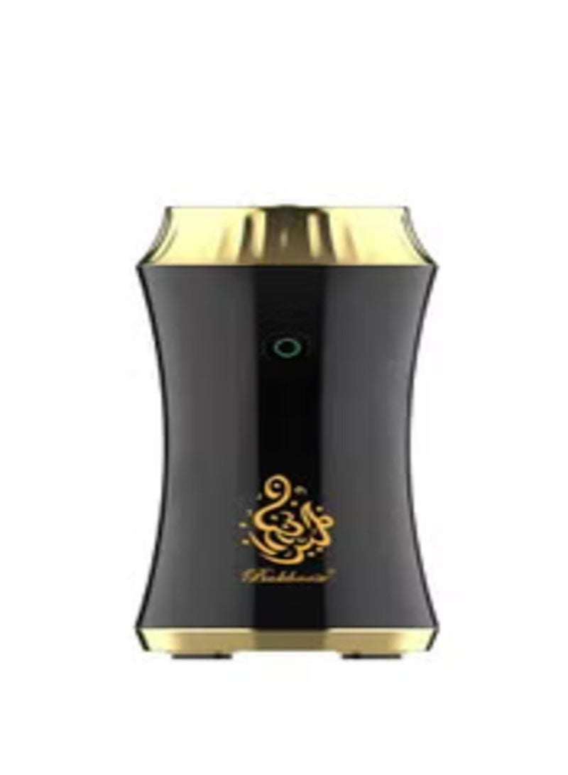 بخون مبخرة كهربائية للسيارة قابلة للشحن، مزودة بمنفذ USB Type-C أسود 14x6x6سم - Image 1