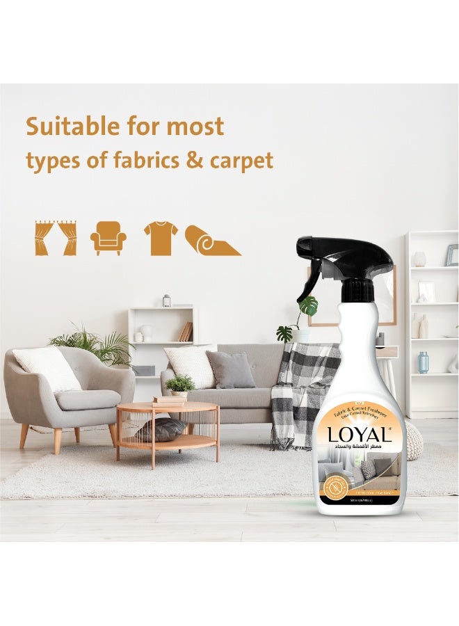 loyal Fabric & Carpet Freshener Fresh Cool Fragrance 500 ml - Image 2